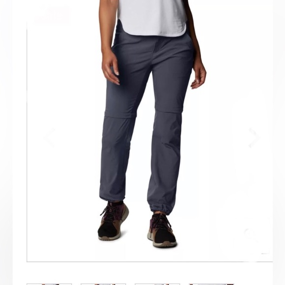 Columbia Sportswear Ladies sz 12 converible pants. Lightweight, water repellent. - Picture 7 of 16